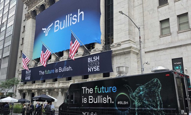 Bullish Backed by Peter Thiel Nets $1.11B in NYSE Debut