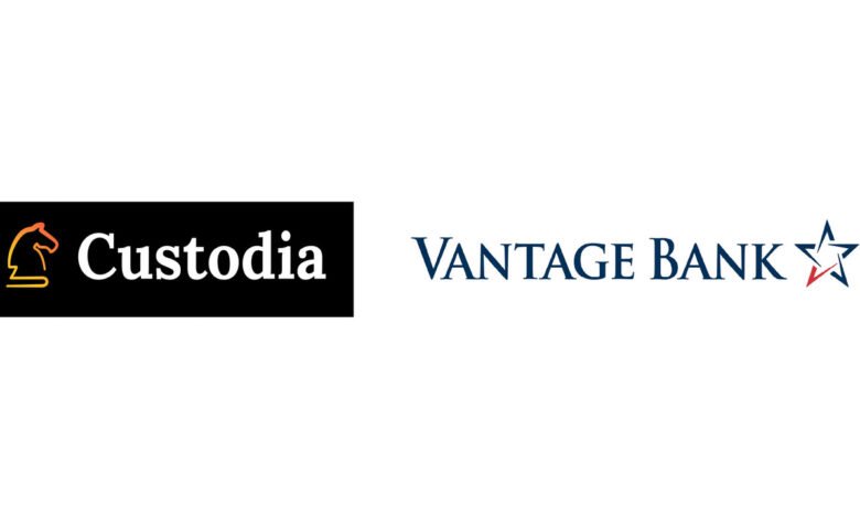 Custodia and Vantage Bank Launch Blockchain Platform for Tokenized Deposits
